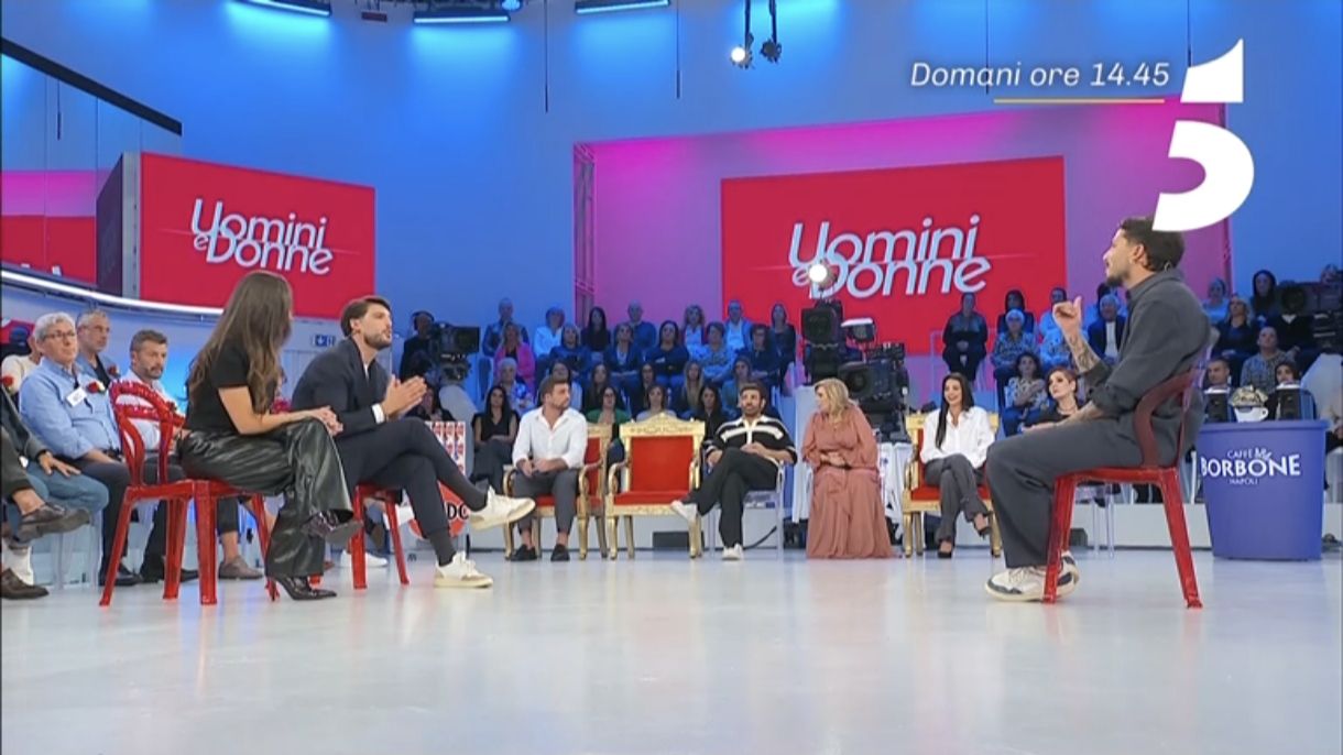 Uomini e donne: domani in studio il confronto tra Martina, Ciro e Gianmarco